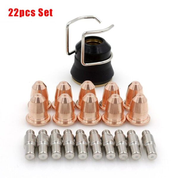 

pr110 plasma cutting torch consumables kits nozzle electrode spring guide