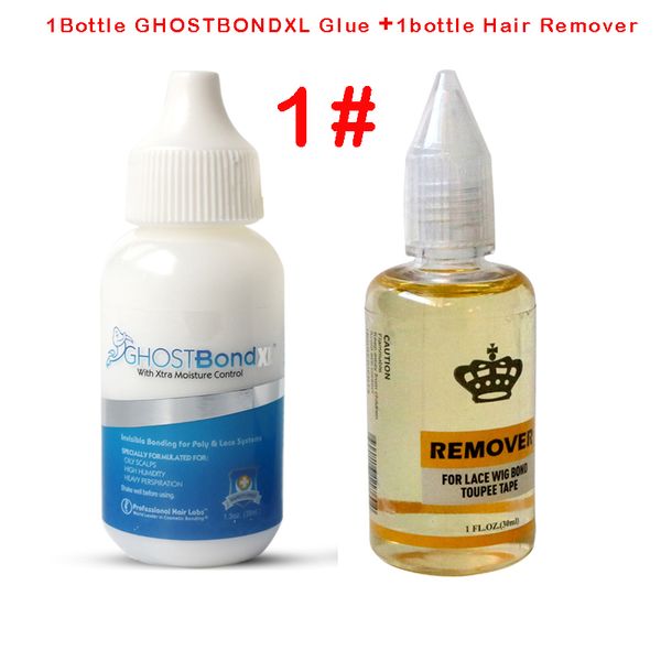 

1bottle gho t bond xl 1 3oz adhe ive lae wig glue and tape hair adhe ive remover
