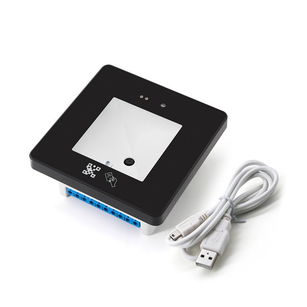 

встроенный сканер штрих-кода qr-кода с nfc card reader hm20 ic rs232 / usb/rs485/ttl wiegand