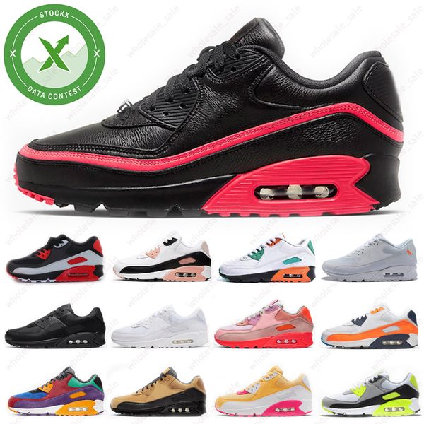 

stock x 90 mens womens running shoes viotech bred triple white black 90s mens trainers cushion surface breathable sports sneakers size 36-45