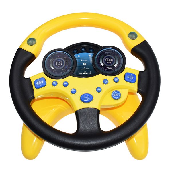 

simulation steering wheel with light baby musical developing educational toys electronic vocal toys for children birthday