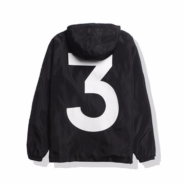 

o-neck tour season 3 windbreaker jacket men fashion logo letter printed hip hop jacket men thin style casual jacket polyester breathable, Black;brown