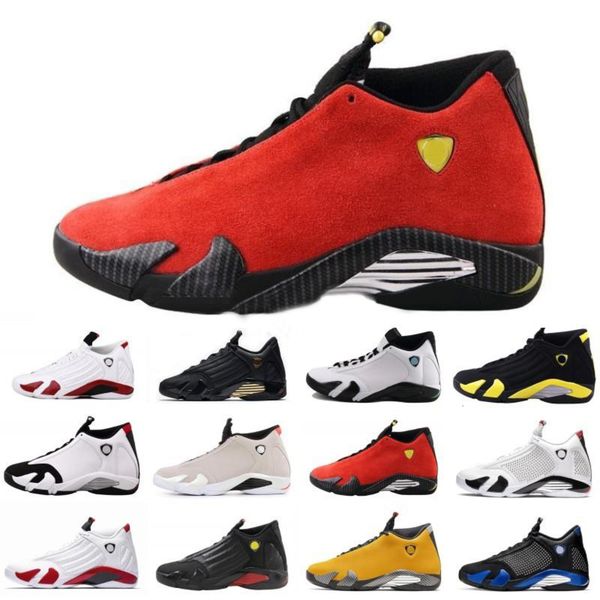 

new classic reverse 14 14s blue suede basketball shoes university gold candy cane desert sand last sthunder mens trainer sports sneakers