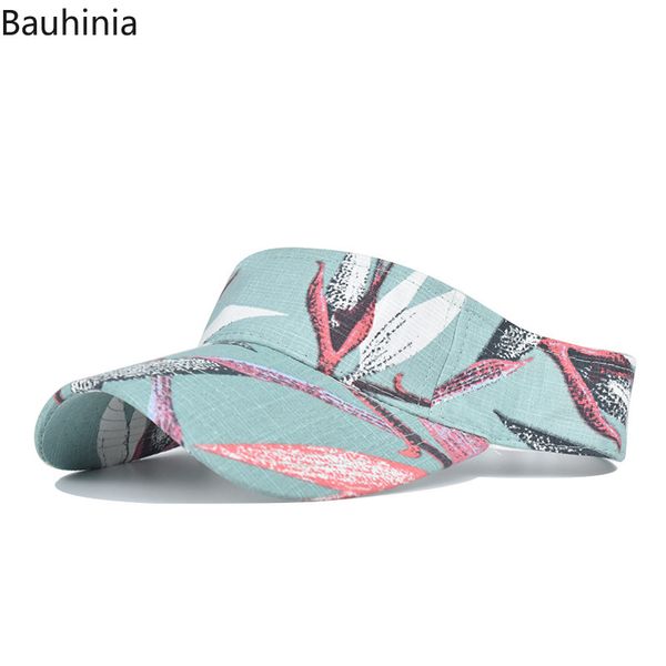 

ladies summer sun hat cap quick-drying sun hat printed empty men outdoor sports baseball cap beach visors, Blue;gray