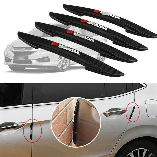

for honda city car side door edge guard bumper trim protector pvc stickers 4pcs