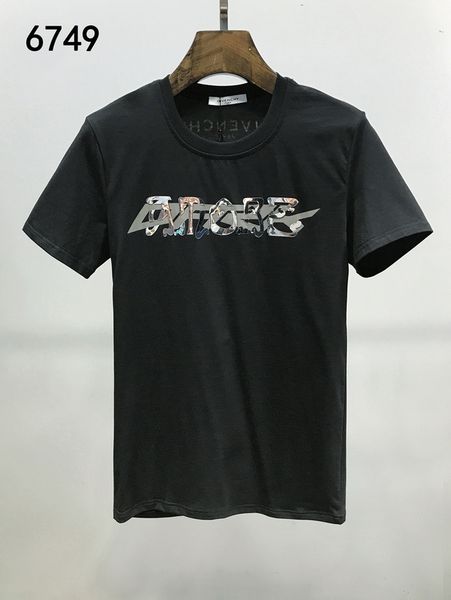 

роскошная преступность 2020 дизайнер амири футболка повседневная с коротким рукавом мода высокое качество рубашки мужская футболка -3xxl jo, Gray