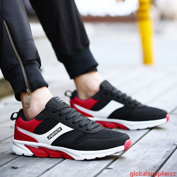 

темно-красный новое прибытие пары повседневная обувь черный синий оригинал тапки осень мужчины открытый обувные обувь трейнеры