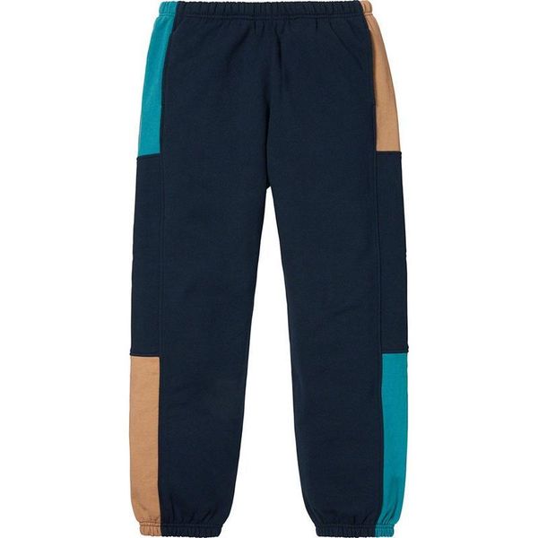 

19ss box logo formula sweatpants logo printing trousers fashion men women sportpants color matching outdoor hflskz133, Black