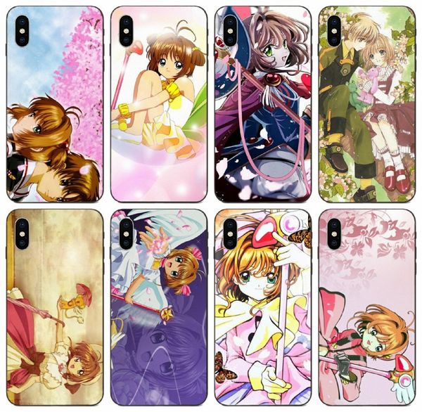 

[tongtrade] sakura card captor cardcaptor case for iphone 11 pro max x xs xr 8s 8 7s 7 6 galaxy on5 on7 honor 6 6a 6c pro xiaomi 5x 6x case