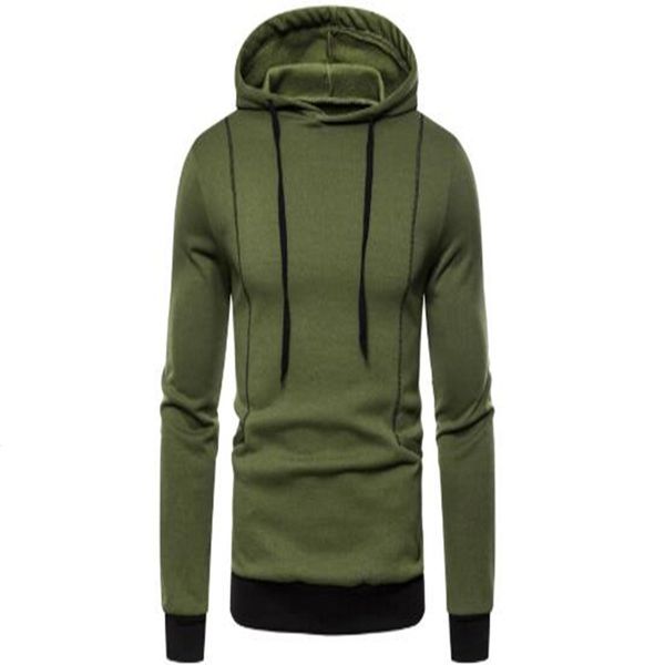 

men's hoodies in autumn and winter, Black