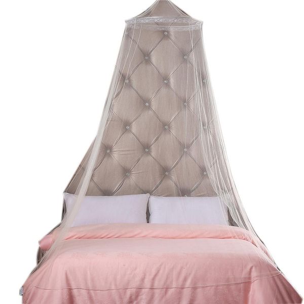 

princess hanging dome mosquito net bed bedroom tent curtains with 2 openings