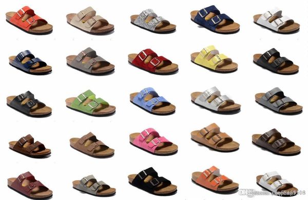 

802 arizona 2018 ell ummer women and men flat andal cork lipper ca ual hoe print mixed color ize 34 46