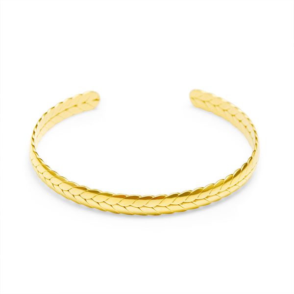 

exiquisite delicate stainless steel buckle cuff bracelets bangles for women female girl trendy upscale office jewelry gift party, Black