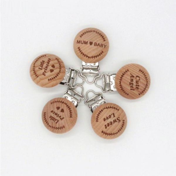 

kuwaiti dinar 5 unids/a batch of natural wood metal products for baby's cute nipples