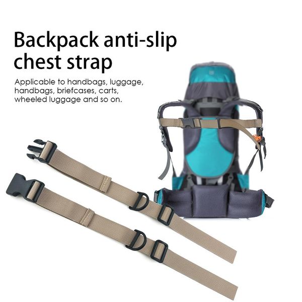 

outdoor camping tactical backpack chest strap heavy duty adjustable backpack sternum strap chest belt for hiking and jogging