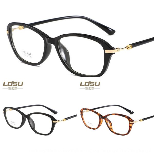 

lei dishu tr90 frame metal accessories plain accessory glasses glasses women's myopia 8022, Silver