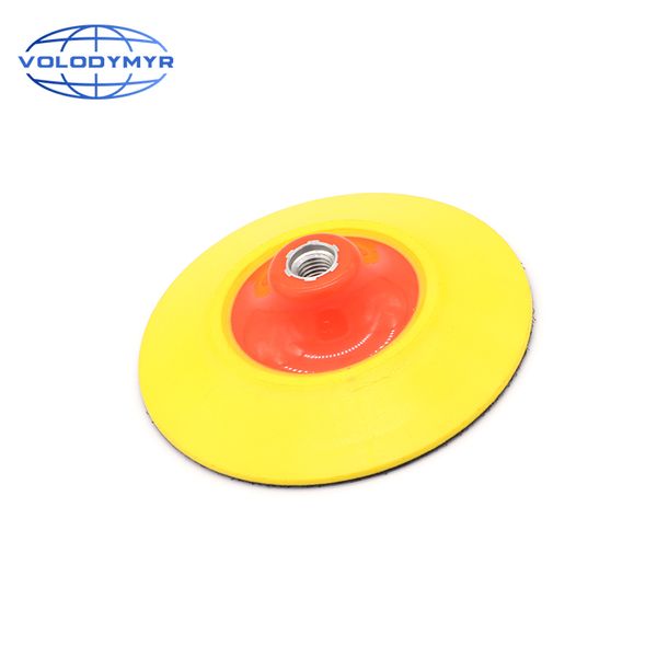 

backing plate 6 inch m14 thread molded urethane with super adhesion for car buffing machine polisher pad polishing pads