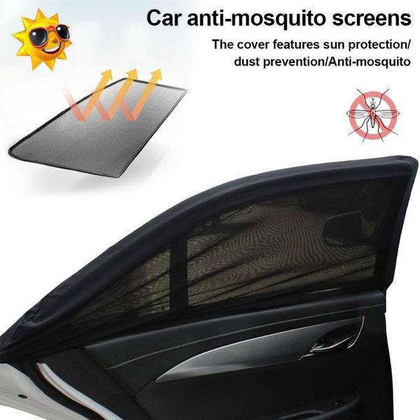 

car sun shade side window sunshade windshield curtains anti-mosquito cover anti-mosquito magnetic for car trucks and suv
