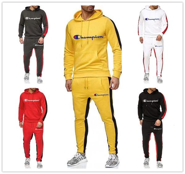 champion hoodie and jogger set mens