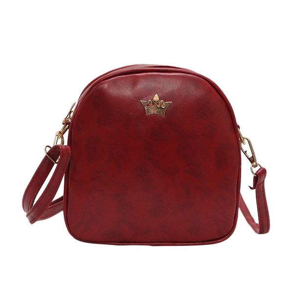 

форма новых женщины сумка императорской короны женщина сумка малого shell crossbody pu leather fashion designer сумка