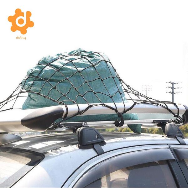 

car suv roof rack luggage carrier cargo basket elasticated net 90*120cm