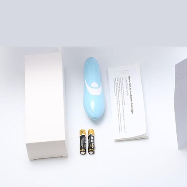 

electric nail scissors baby trimmer manicure device children old man automatic nail scissors grinding tools, Silver