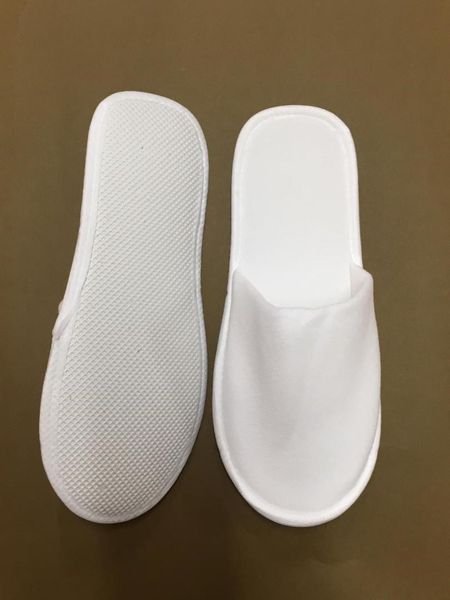 

l guests men women disposable slippers 5 slippers, Black