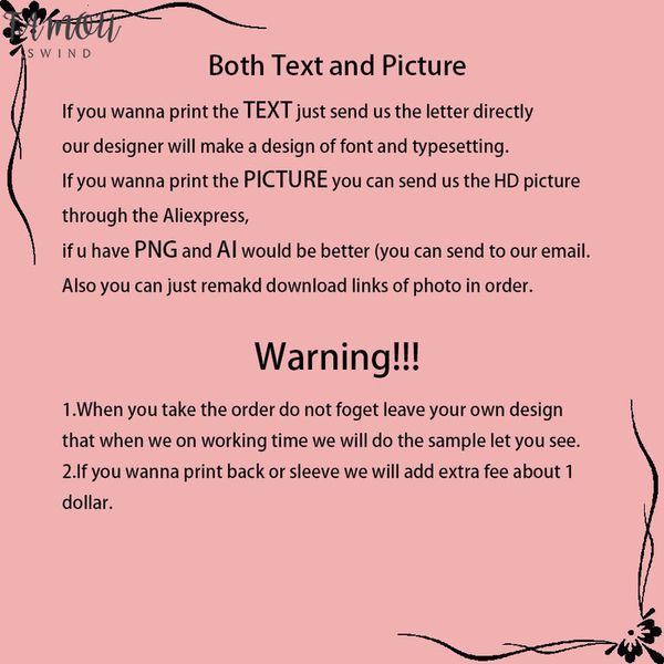 

women eu size custom t shirt female add your own design print the text picture 100% cotton t shirt, White