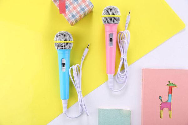 

mini condenser microphone headset ktv songs perfume earphone k singing pocket karaoke headphone portable speaker for cell phone