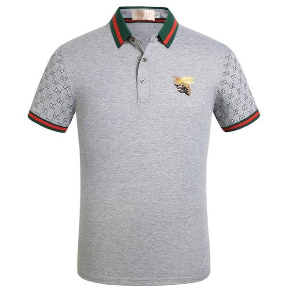 

five men t-shirt color  - 3 xl fashion casual shirt men luxury designer brand 1f gg mens t-shirt 1f trend, White;black