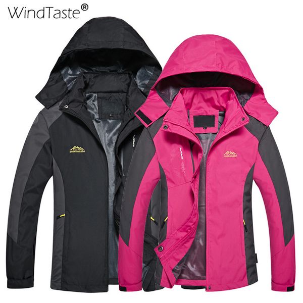 

windtaste men women's hiking thin jackets spring autumn outdoor sports climbing camping windbreaker trekking running coats ka132, Blue;black