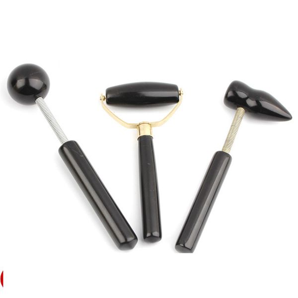 

natural facial beauty massage tool jade roller face shaper massager relaxation tools face massager jade roller 3styles rra1396