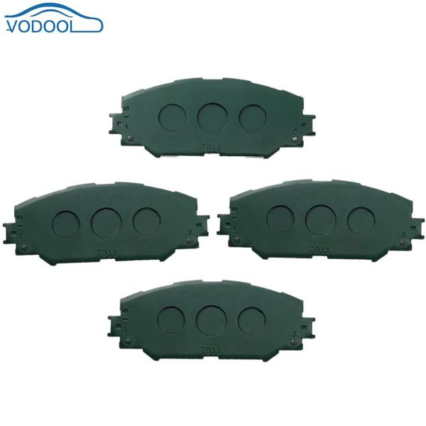 

4pcs front ceramic brake pads for corolla matrix 2009-2013 rav4 04465-az114 scion xb scion xd car styling
