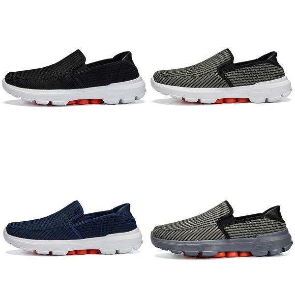 

men casual shoes slip-on lightweight md soles men casual shoes breathable mesh shoes men sneakers zapatos hombre 38-45 f879m, Black