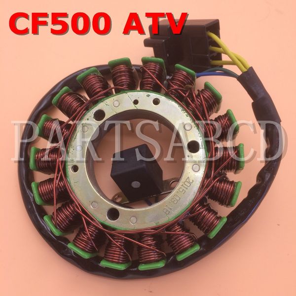 

partsabcd cf500 cf 500cc atv quad moto stator magneto coil12v 18 coils