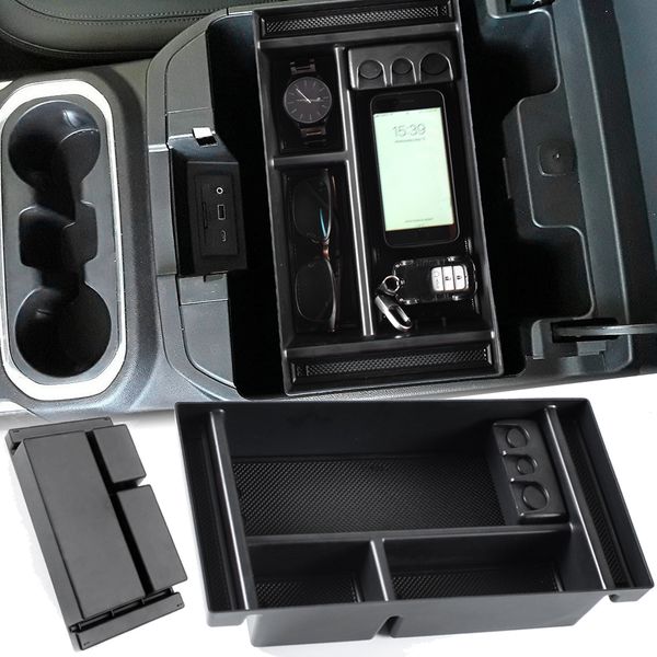 

armrest center storage box for chevy silverado gmc sierra 1500 2019 console tray