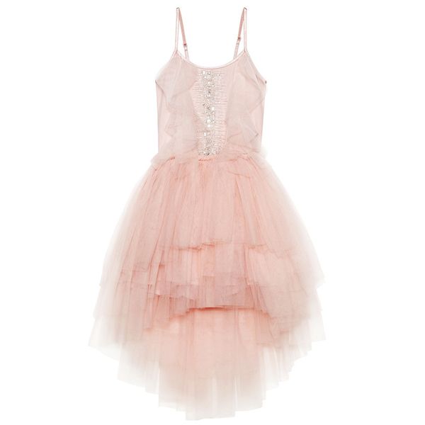 

девушки розовый бисером пачка платье 2019 дети брекеты цельные платья для девочек девушка принцесса платье дети летние платья, Red;yellow