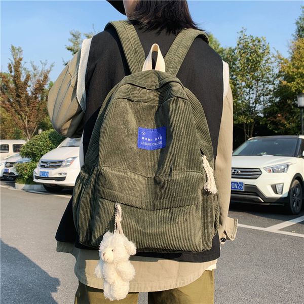 

2020 winter new large-capacity korean casual lady backpack college student bag fashion backpack