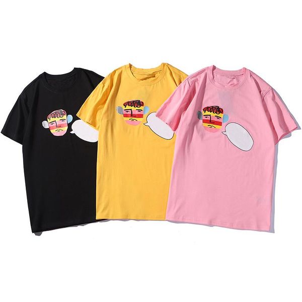 

luxury brand mens designer t shirt mens designer comfortable t shirt short sleeve men women summer short sleeve tees 3 colors, White;black