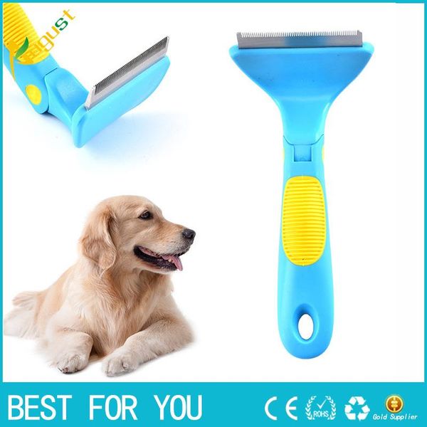 2019 Cutter Pet Rakes Fur Knot Cutter Grooming Shedding Brush Comb