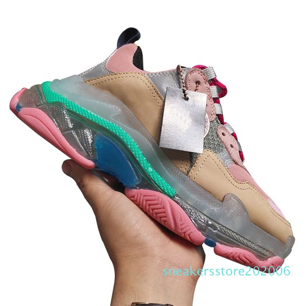 

2020 new women fashion luxury designer shoes sneakers womens basketball shoes ladies designer sport shoes size 35-40 type6 s06, Black