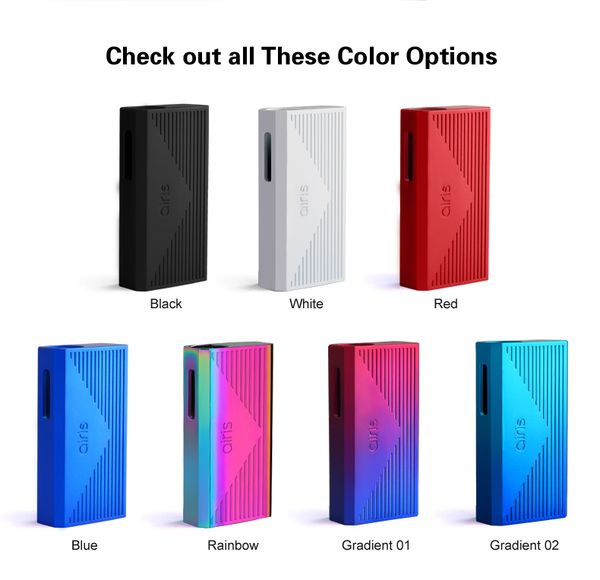 

100% первоначально Airis Mystica III Variable Voltage 350mAh Разогреть VV батареи Vape Box Mod для 510 густого масла Картриджи Аутентичные