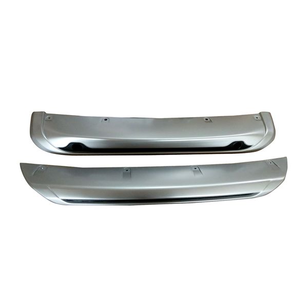

2pcs abs front&rear bumpers skid bumper cover protector molding for nissan qashqai 2014 2015 2016