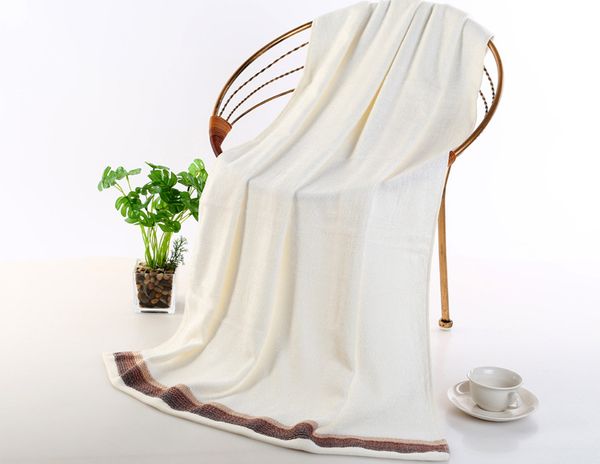 

towel soft 100% bamboo machine washable large bath 140*70cm bathroom