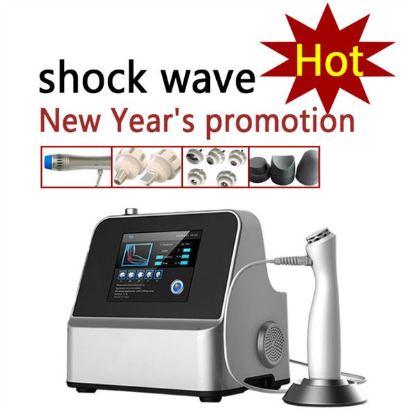 

2019 new protable shockwave therapy machine for high pressure max to 6bar pressre shock wave physiotherapy machine ce/dhl