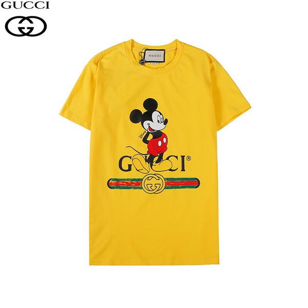 

gc men luxury new t-shirt designer fashion tshirts european american classic brand tshirt selling printing cotton summer tshirt, White;black