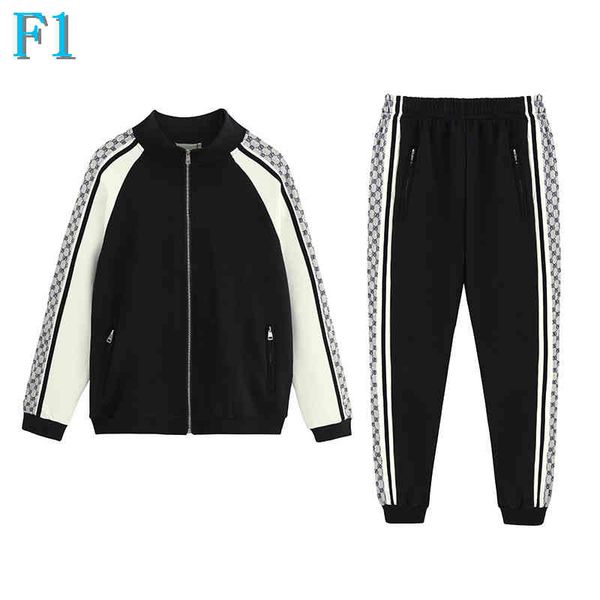 

brand mens tracksuit parkas suit winter jacket men tracksuit sports wearing simple fashion sports basketball running suitsf4, Gray