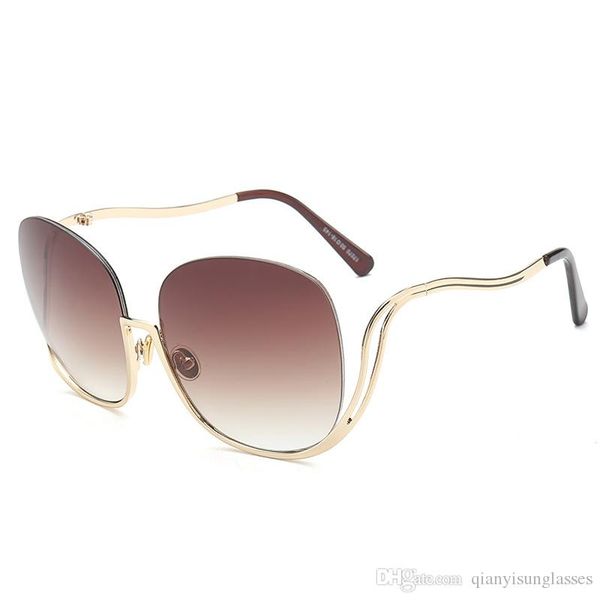 

lady sunglasses for women vintage wrap metal frame clear luxury sun glasses coating mirror glasses oculos de sol, White;black