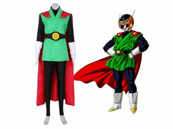 

dragon ball z great saiyaman son gohan kai cosplay costume custom made, Black;red