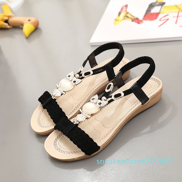 

quanzixuan 2018 new summer women sandals fashion open toes sandals platform shoes women beach s03, Black